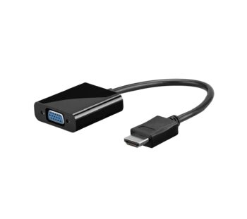 Goobay HDMI to VGA Audio Adapter, 15cm - Black