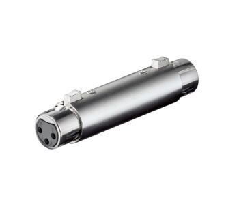 Goobay XLR Adapter Female to Female - Silver