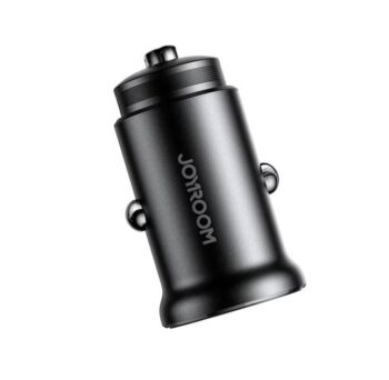 Joyroom 30W A+C mini Metal Car Charger Black (JR-CCN05)