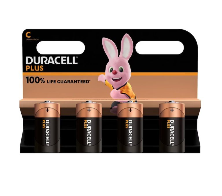 Duracell Plus C 7750 mAh - (4 pcs)