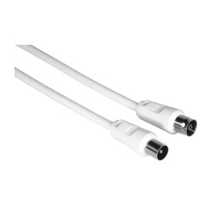 Hama 75 dB Coax Plug to Coax Coupling – Reliable Antenna Connection