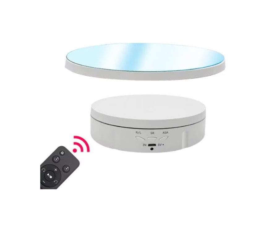 360° Electric Mirror Turntable – Versatile Display Accessory