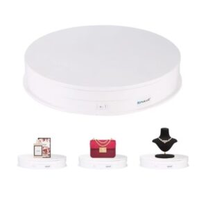 Puluz 360° Electric Turntable - Display Stand for Photography & Products