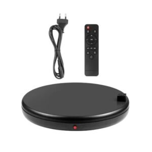 Puluz 360° Electric Turntable with Remote Control - Smooth Rotation Display