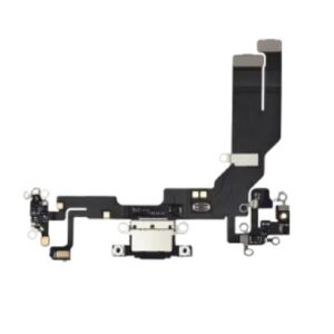 Charging Port Flex Cable For iPhone 16e (Black)
