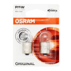 OSRAM 5007 Standard Klar with Metal Socket 12V 5W BA15S Standlicht - (2 pcs)