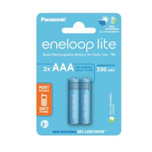 PANASONIC (Eneloop) lite BK-4LCCE AAA 550mAh - (2 pcs)