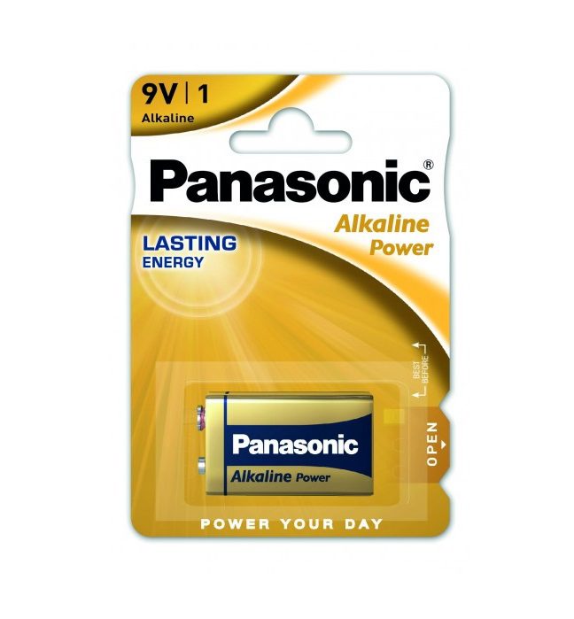 PANASONIC Alkaline Power 6LR61 9V - (1 pcs)