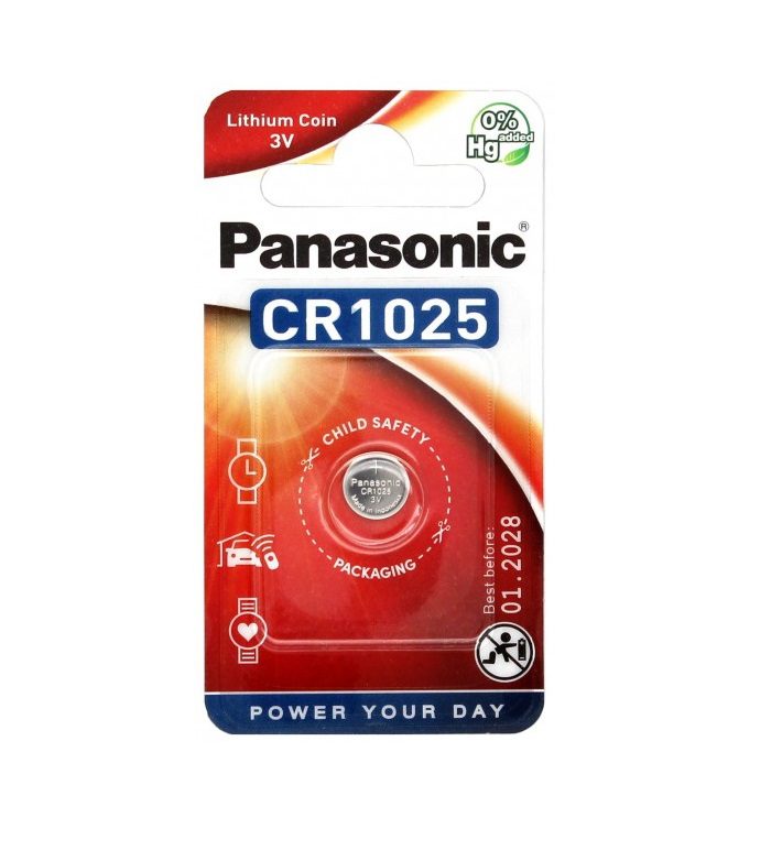 PANASONIC Lithium CR1025 - (1 pcs)