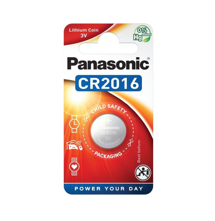 PANASONIC Lithium CR2016 - (1 pcs)