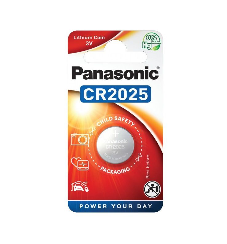 PANASONIC Lithium CR2025 - (1 pcs)
