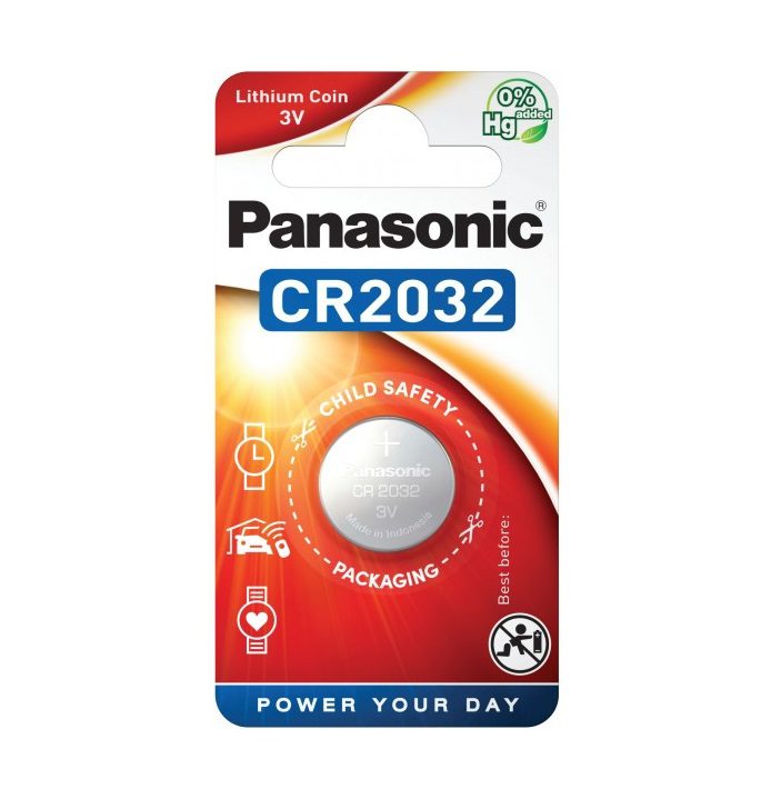 PANASONIC Lithium CR2032 - (1 pcs)