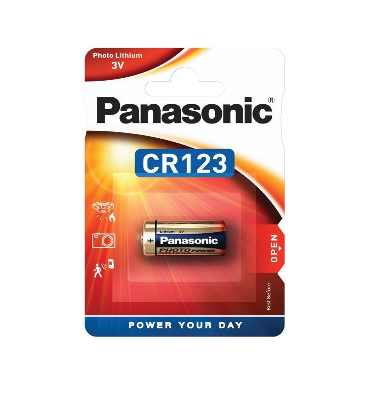 PANASONIC Lithium Power CR123 - (1 pcs)