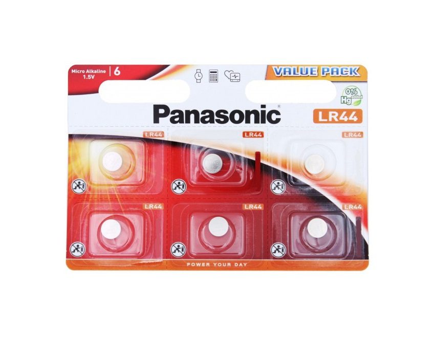 PANASONIC LR44 - (6 pcs)
