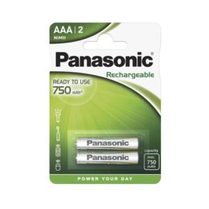 PANASONIC R2U P03E AAA 750mAh (HHR-4MVE) - (2 pcs)