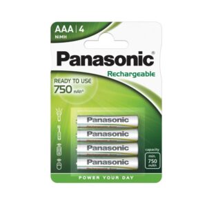 PANASONIC R2U P03E AAA 750mAh (HHR-4MVE) - (4 pcs)