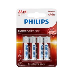 PHILIPS Power Alkaline LR6 AA - (4 pcs)
