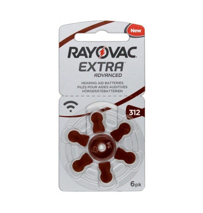 RAYOVAC Extra Advanced 312 - (6 pcs)