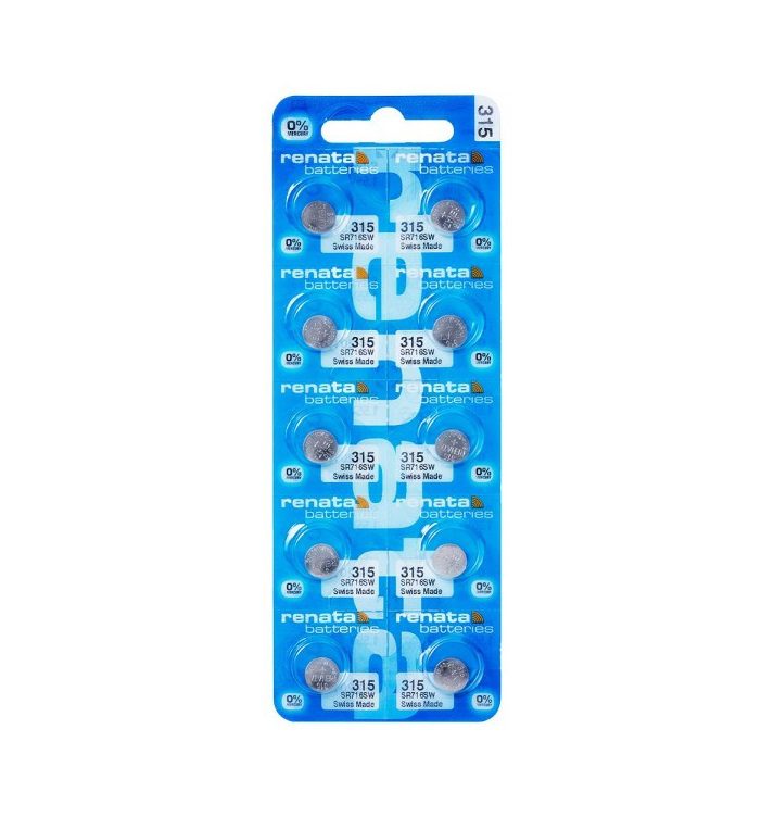 RENATA Watch 315 - (10 pcs)