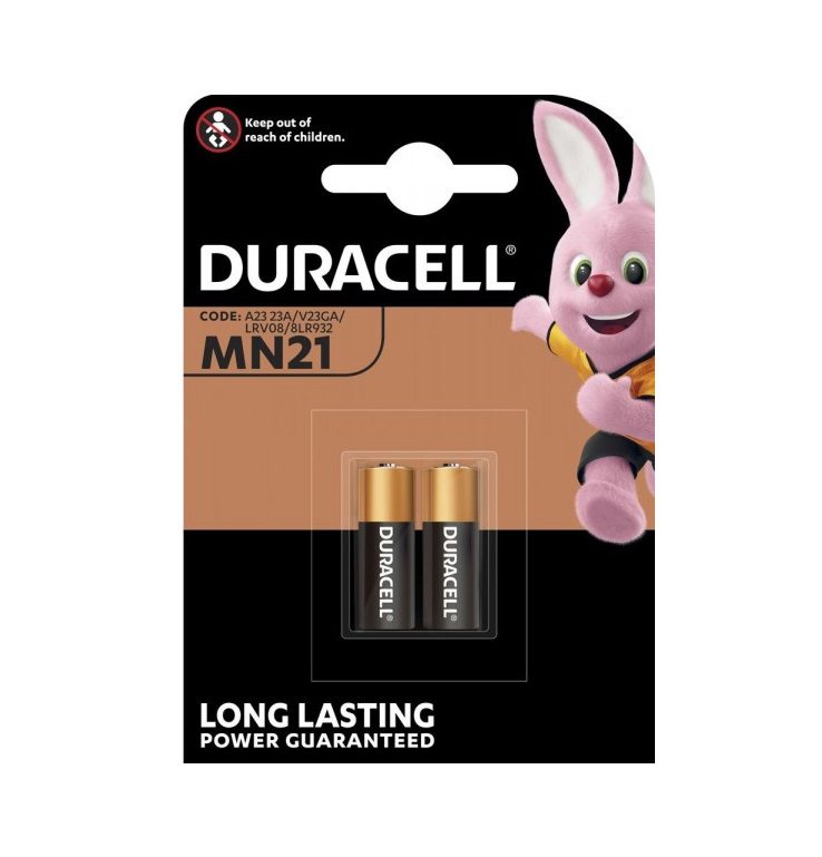 DURACELL Alkaline MN21 12V - (2 pcs)