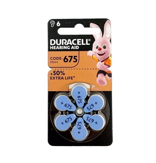 DURACELL Easytab DA 675 - (6 pcs)