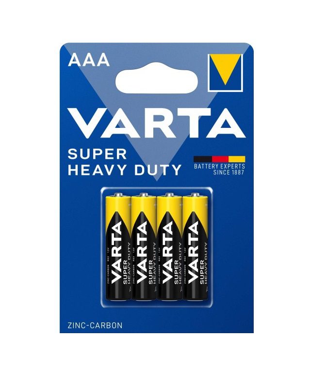 VARTA Super Heavy Duty 2003 AAA - (4 pcs)