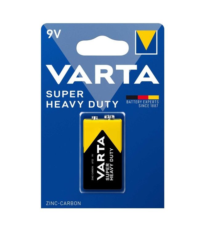 VARTA Super Heavy Duty 2022 9V - (1 pcs)