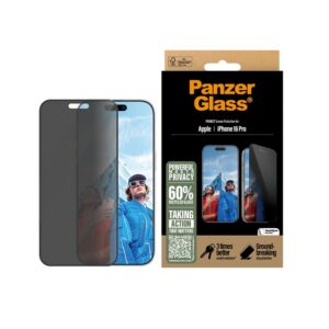 PanzerGlass Ultra-Wide Fit Screen Protection (1 Piece) For iPhone 16 Pro