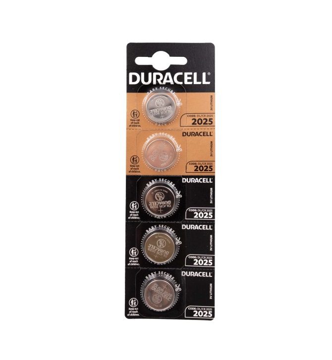 DURACELL Lithium CR2025 - (5 pcs)