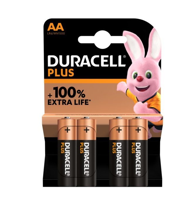 DURACELL Plus MN1500 AA - (4 pcs)