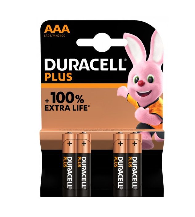 DURACELL Plus MN2400 AAA - (4 pcs)
