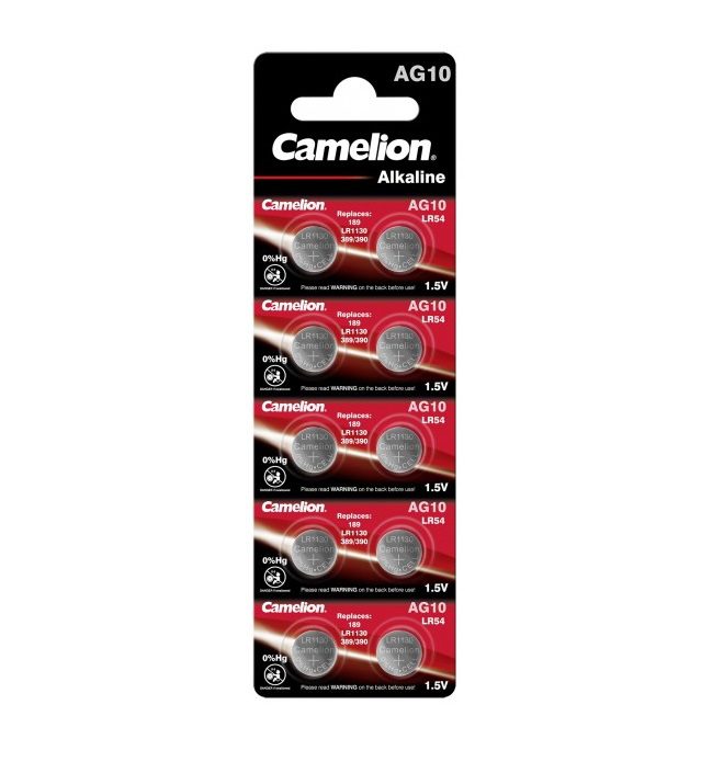 CAMELION AG10 LR1130 389/189 - (10 pcs)