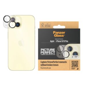 PanzerGlass PicturePerfect Camera Lens Protector (1 Piece) For iPhone 15
