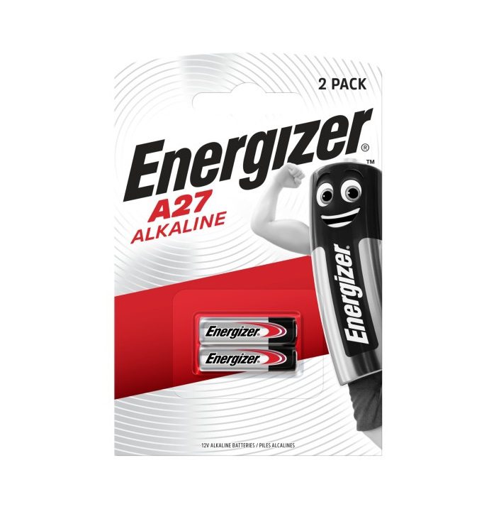 ENERGIZER Alkaline A27/E27A 12V - (2 pcs)