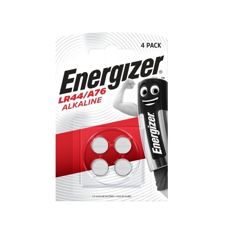 ENERGIZER Alkaline LR44/A76 - (4 pcs)