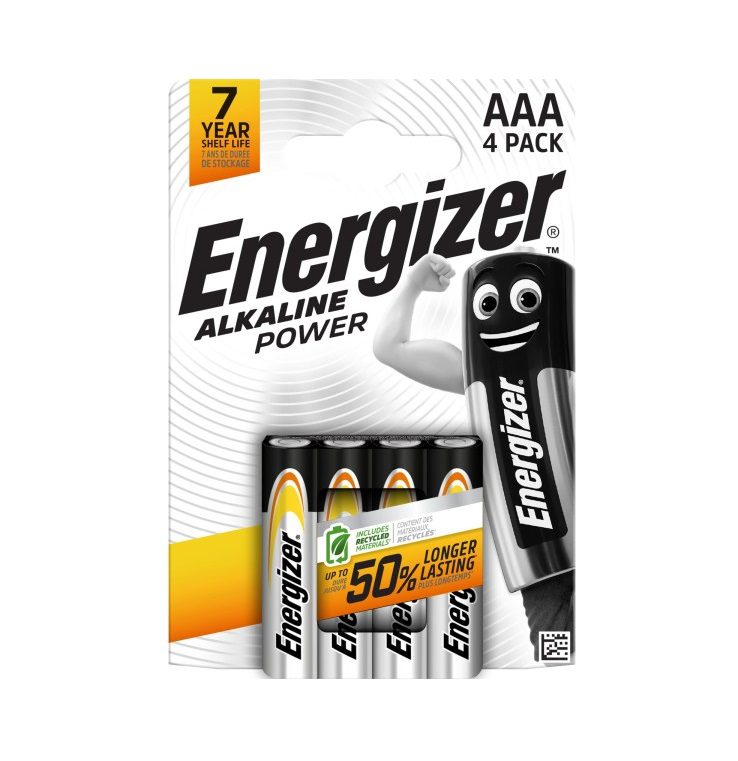 ENERGIZER Alkaline Power LR03 AAA - (4 pcs)