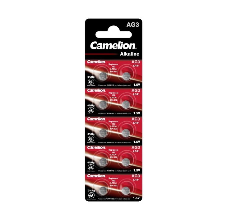 CAMELION AG3 LR41 392/192 - (10 pcs)