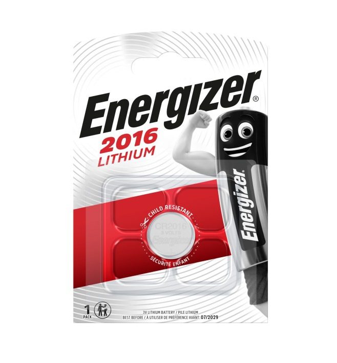 ENERGIZER Lithium CR2016 - (1 pcs)