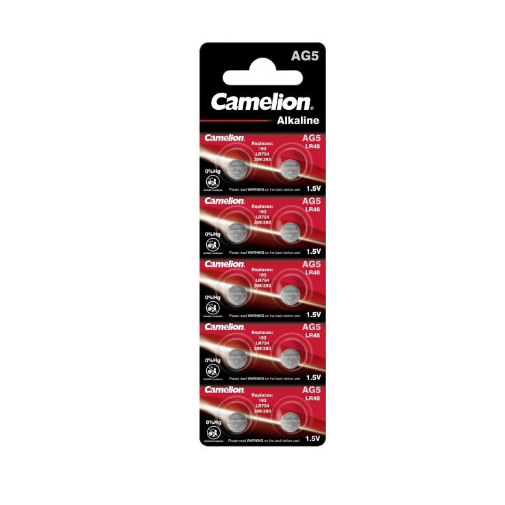 CAMELION AG5 LR754 393/193 - (10 pcs)