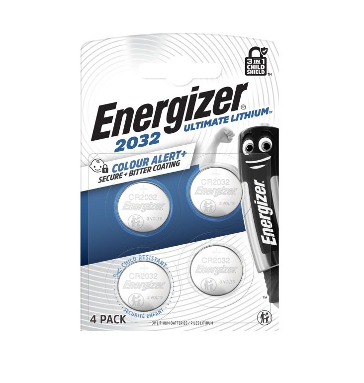 ENERGIZER Ultimate Lithium CR2032 - (4 pcs)