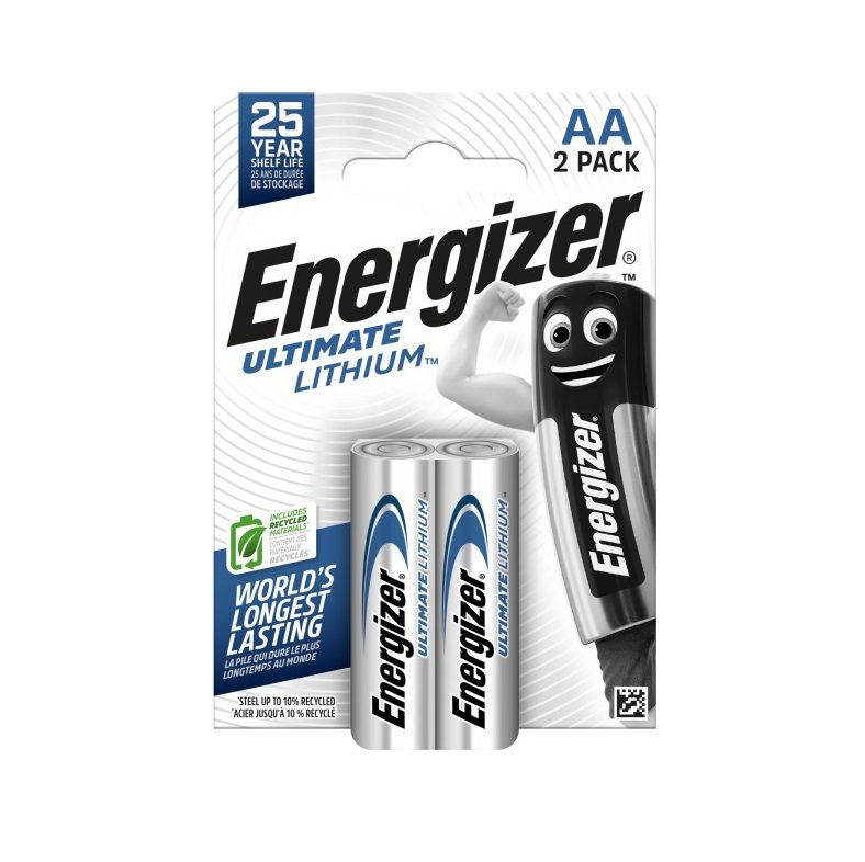 ENERGIZER Ultimate Lithium L91 AA - (2 pcs)