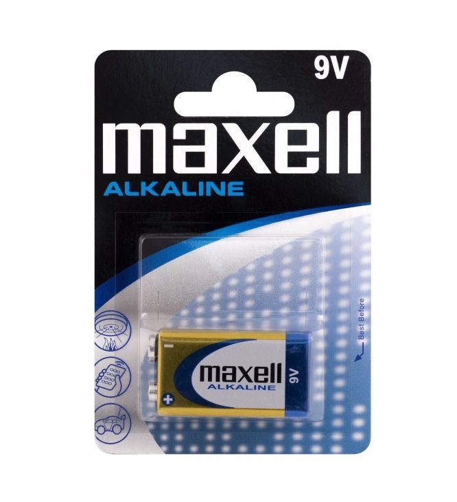 MAXELL Alkaline 6LR61 9V - (1 pcs)
