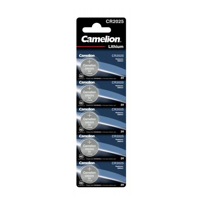 CAMELION Lithium CR2025 - (5 pcs)