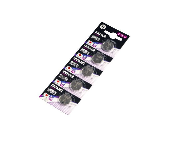 MAXELL Lithium CR2025 - (5 pcs)