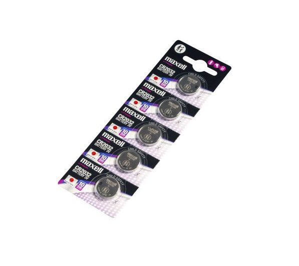 MAXELL Lithium CR2032 - (5 pcs)