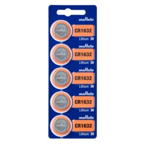 MURATA Lithium CR1632 - (5 pcs)