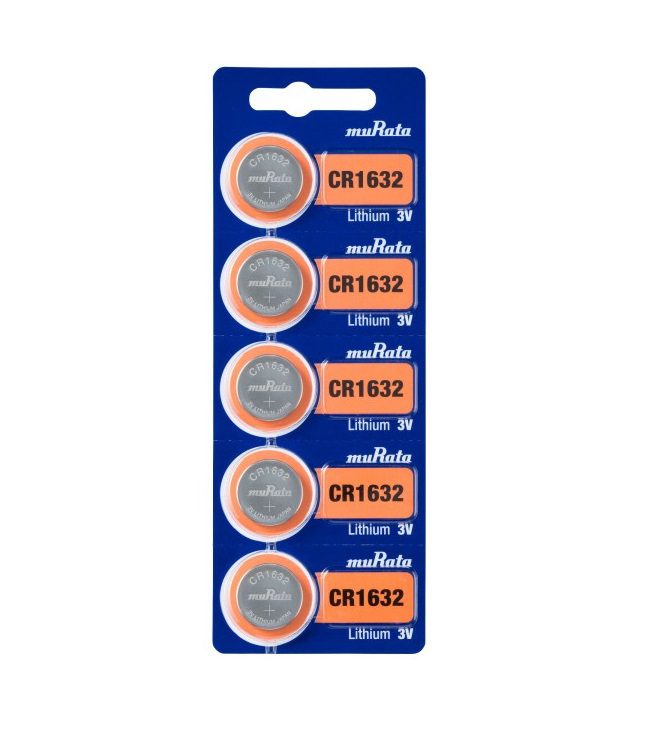 MURATA Lithium CR1632 - (5 pcs)