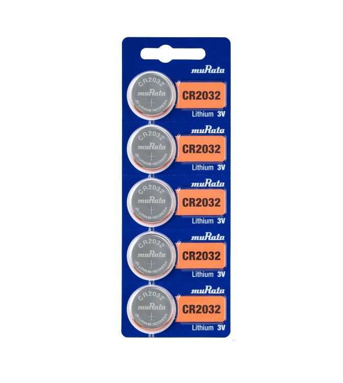 MURATA Lithium CR2032 - (5 pcs)