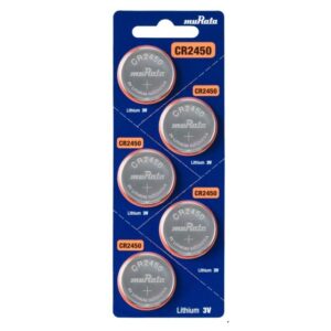 MURATA Lithium CR2450 - (5 pcs)