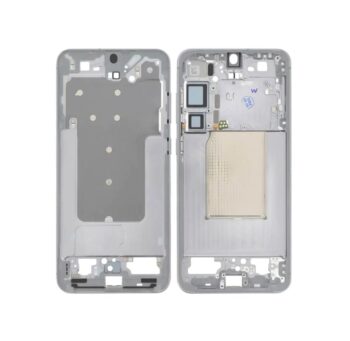 Mid-Frame Housing For Samsung Galaxy S25 Plus (Silver)